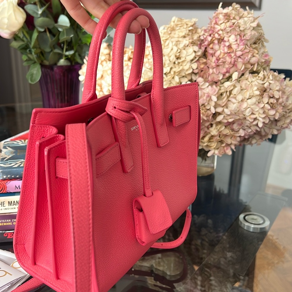 SAINT LAURENT Sac de Jour Nano Bag in Grained Leather - Picture 2 of 9
